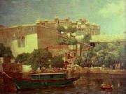 Raja Ravi Varma Udaipur Palace France oil painting artist